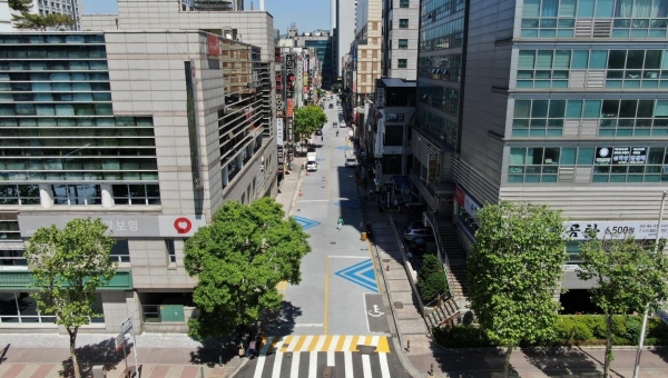 관평로 공사후