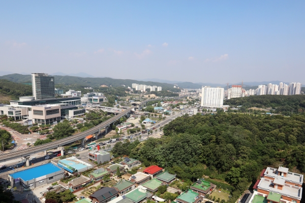 처인구 중심권역 전경