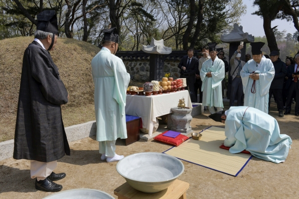 다산 187주기 묘제 및 헌다례