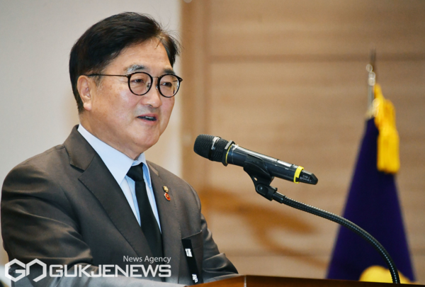 사진=우원식 국회의장/원명국기자