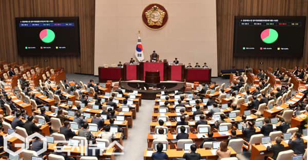 사진=제424회국회(임시회) 제5차 본회의/이용우기자