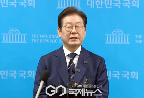 ▲  더불어민주당 이재명 대선 후보  사진=이용우기자