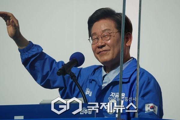 ▲ 더불어민주당 이재명 대통령 후보 사진=국제뉴스